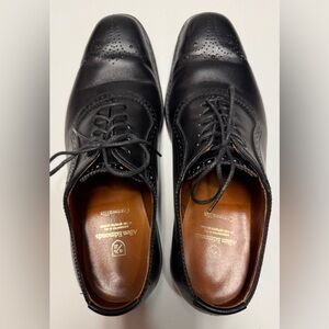 Allen Edmonds Black Leather Men's Dress  Shoes | Sz 9 1/2